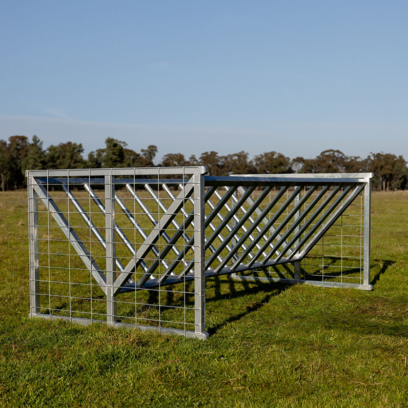Square bale cradle feeder NFR